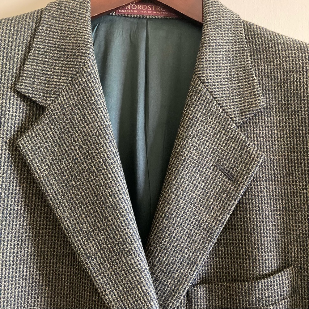 Nordstrom Three Button Suit Jacket | Size 40r - image 4